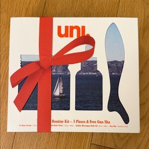 NEW Uni Bodycare The Body Routine Kit with Gua Sha